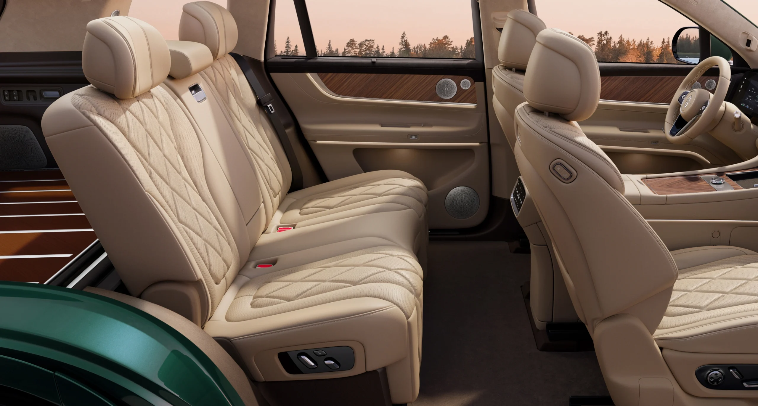 Extra-Large Second-Row Space
